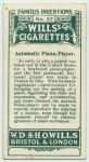 Automatic piano-player.