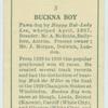 Buckna Boy.