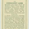 Connaught Lamb.
