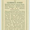 Glorious Event.