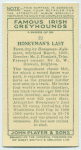 Honeyman's Last.