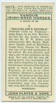 "Bachelor's Double".