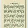 "Foxcroft".