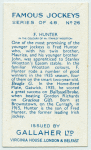 F. Hunter.