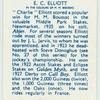E. C. Elliott.