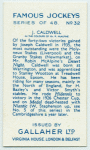 J. Caldwell.