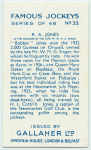 R. A. Jones.