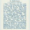 R. Perryman.