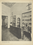 Intérieur d'une parfumerie, à Milan