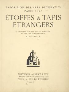 Étoffes et tapis étrangers