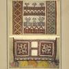 Essuie-mains et garniture de corsage.