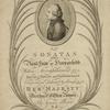 Six Sonatas for the Piano Forte or Harpsichord...by Ignace Pleyel.