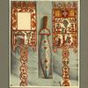 Quenouille ornée de scènes de la vie rustique; [...]
