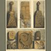 Moules à beurre et à gâteaux, battoirs sculptés ou incisés, haut de quenouilles