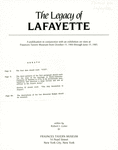 The legacy of Lafayette