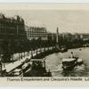 Thames Embankment and Cleopatra's Needle.