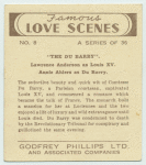 The Du Barry. Lawrence Anderson as Louis XV. Annie Ahlers as Du Barry.