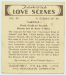 Parnell. Clark Gable as Parnell. Myrna Loy as Katie O'Shea.