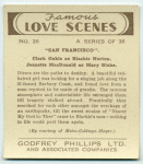 San Francisco. Clark Gable as Blackie Norton. Jeanette MacDonald as Mary Blake.