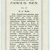 H. G. Wells.