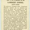 Lambert Simnel.