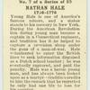 Nathan Hale.