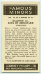 Baldwin III., King of Jerusalem.