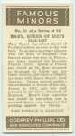 Mary, Queen of Scots.