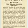 Edward The Black Prince.