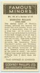 Horatio Nelson.