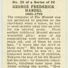 George Frederick Handel.