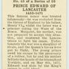 Prince Edward of Lancaster.