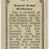 Grand Duke Nicholas.