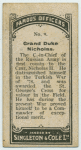 Grand Duke Nicholas.