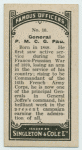 General P. M. C. G. Pau.