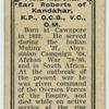 Field-Marshal Earl Roberts of Kandahar, K.P., G.C.B., V.C., O.M.