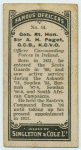 Gen. Rt. Hon. sir A. H. Paget, G.C.B., K.C.V.O.