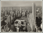 General View - Manhattan - Aerial view - 42nd Street - Fifth Avenue - looking west