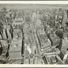 General View - Manhattan - Aerial view - Seventh Avenue - West 34th Street - looking west from Empire State Building
