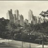 Parks - Central Park - looking southwest from East 63rd Street - Fifth Avenue