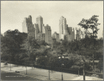 Parks - Central Park - looking southwest from East 63rd Street - Fifth Avenue