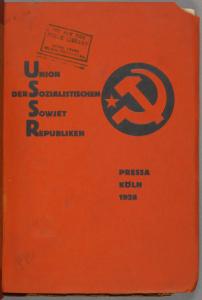 Union der Sozialistischen Sowjet-Republiken 