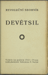 Revoluční sborník Devětsil. [Title page]