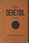 Edice Devětsil, svazek 1. [Back cover]