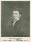 William Leggett, assistant editor of The evening post, 1829-36