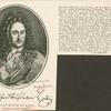 Gottfried Wilhelm, Freiherr von Leibniz [facsimile signature]