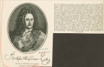 Gottfried Wilhelm, Freiherr von Leibniz [facsimile signature]