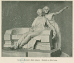 Das Lenau-Denkmal in Gstaad (Ungarn). Modelliert von Bela Radnai