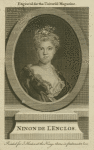 Ninon de Lenclos, 1620-1705.