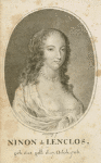 Ninon de Lenclos, 1620-1705.